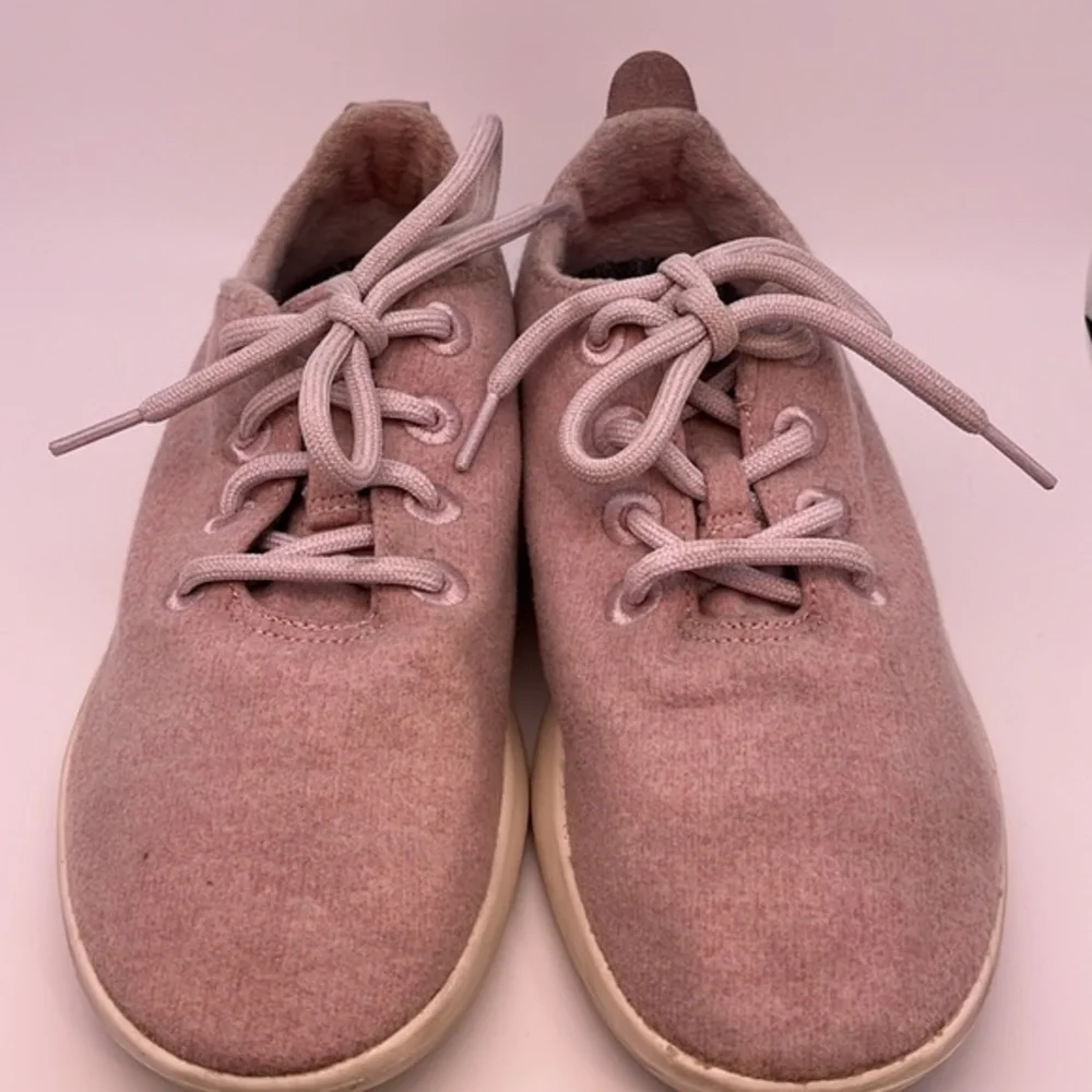 Allbirds Women's Merino Wool Rose Pink‎ Walking Running Sneakers Shoes Size 8